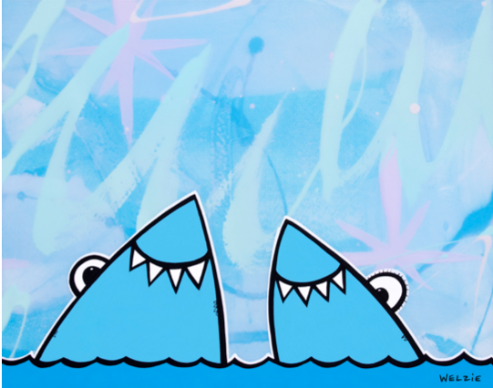 THE HAPPY SHARKS